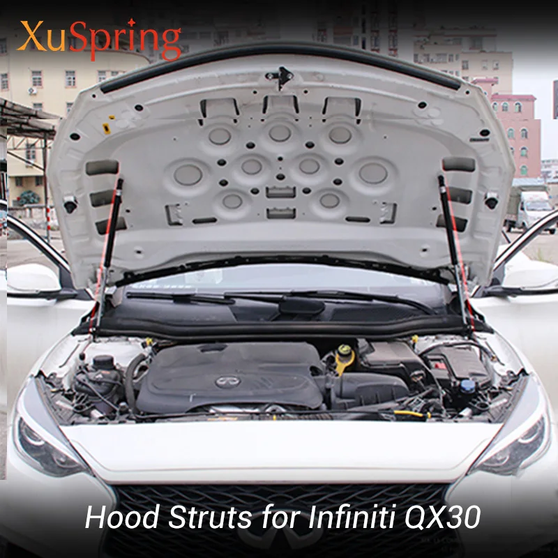 Для Infiniti QX30 2017 2018 2019 2020 капот пружинный газовый опорный стержень подъемные стойки