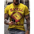 Мужская футболка с принтом 6 Beer Shield, Повседневная Свободная футболка с коротким рукавом и круглым вырезом, лето 2121