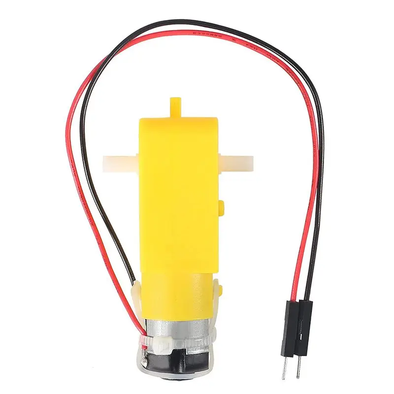 4 pcs TT Motor DC Gearbox Dual Shaft 200RPM 3-6V Gear for Arduino DIY Smart Car Robot | Электронные компоненты и