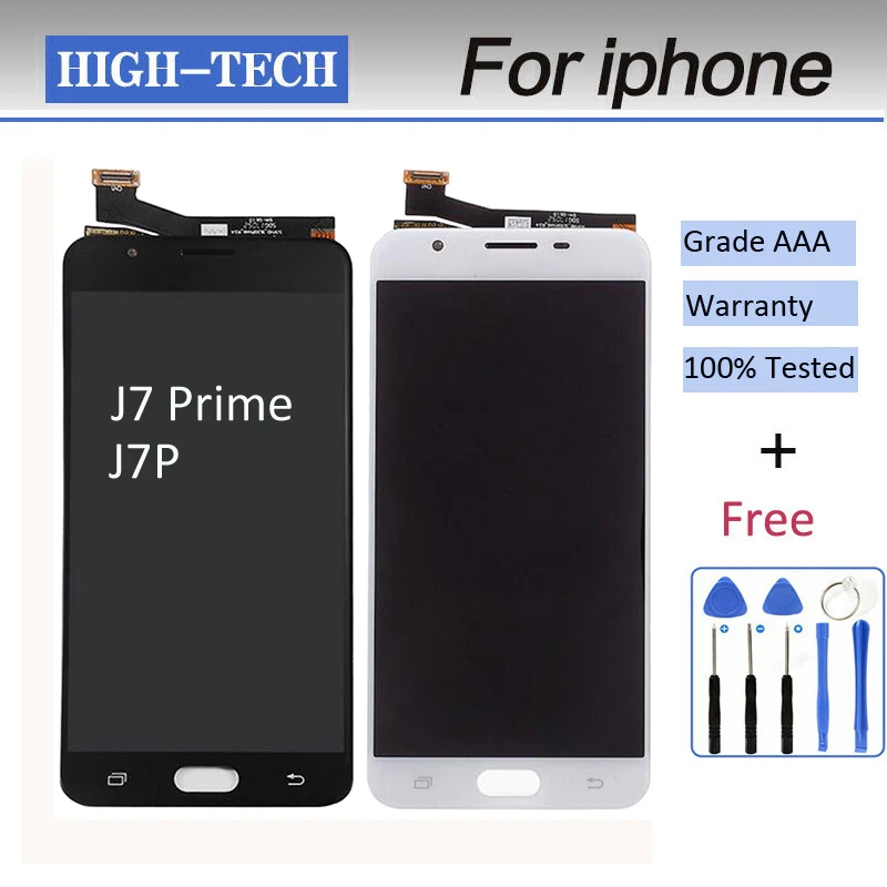 5 ''оригинальный сменный ЖК экран дигитайзер для Samsung Galaxy J7 Prime G610 G610F On7 2016 G6100