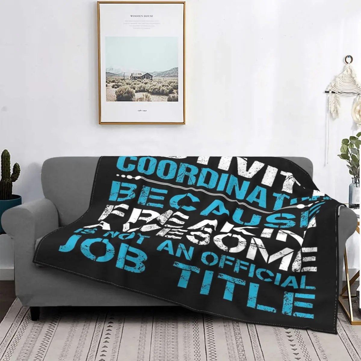 

Camiseta de jefe de Actividades, manta a cuadros para cama, colcha para sofah, manta Kawaii, edredones y colcha