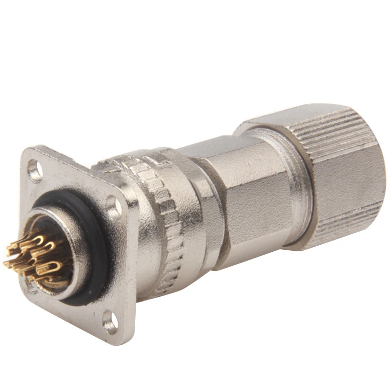 

SM10S CM10-SP10S-M Gold-plated Connector DDK 10 Pins Aviation Plug Socket DK183-10A Servo motor Encoder Connector