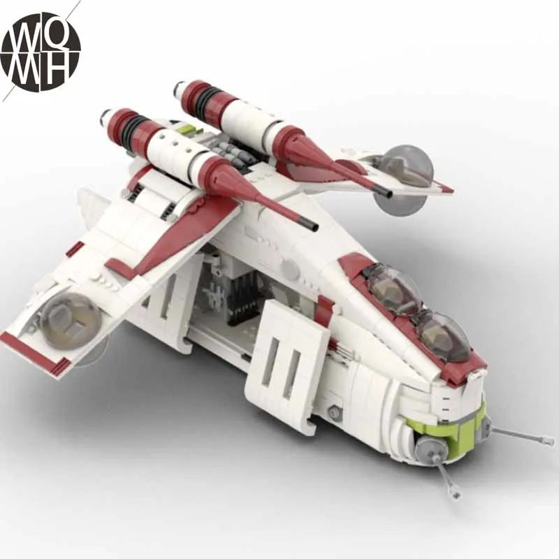 

NEW MOC War UCS The Republic Gunship Star Tie Fighter Star Building Blocks Set Bricks Kid toys Gift