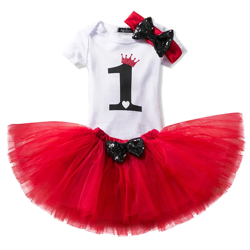 My Little Girl комплекты на 1-й день рождения 1 год одежда для малышей наряды первого дня