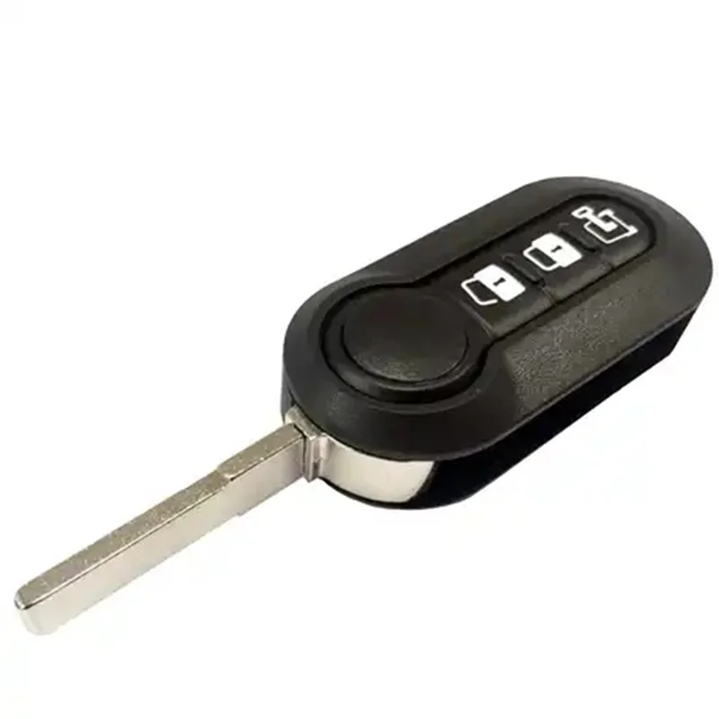 KEYECU Flip Remote Key 3 кнопки 434 МГц ID46 FOB для Fiat 500 2012 2017 Dodge Ram Promaster City 2015 2018 LTQF12AM433TX|Ключ от