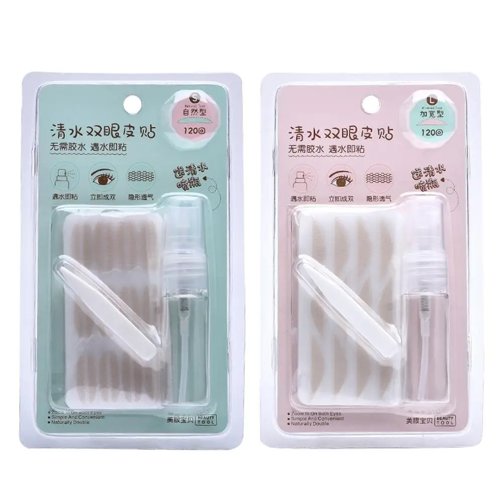 Прозрачные прозрачные кружевные невидимые наклейки для двойного века 120 раз