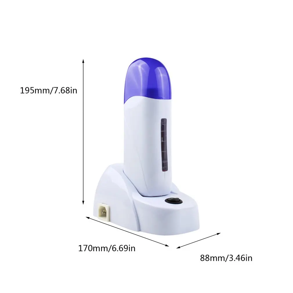 Компактный нагреватель воска для депиляции роликовый мужчин и женщин удаления