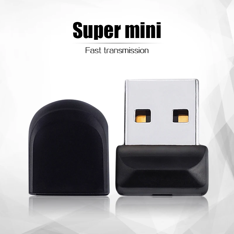 USB флеш-накопитель 32 ГБ, флеш-накопитель 64 ГБ, металлический мини USB 2,0, флеш-диск 16 Гб, 128 ГБ, флеш-накопитель, внешний накопитель, 64 ГБ