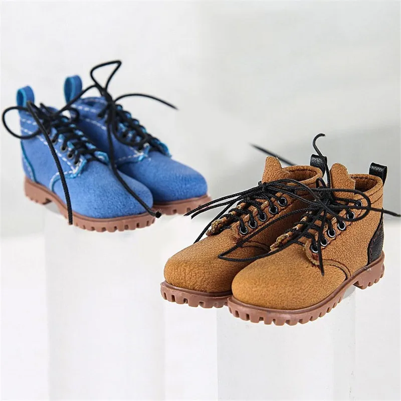 

1/6 Scale Male Soldier Trendy British Style Retro Casual Martin Boots Tooling Shoes Model for 12 inch Action Figure Body Toy