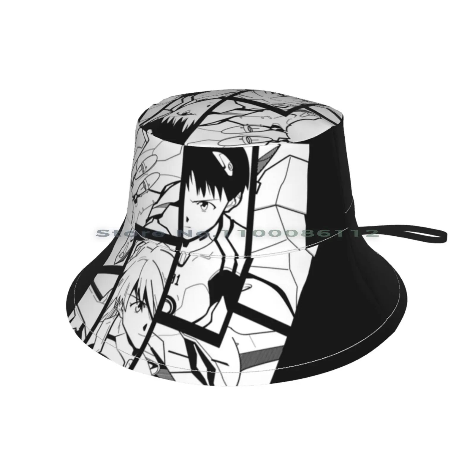 Вязаная шапка N13 облегающая Eva01 Джон фитиль анимация рукав 90 Kanji Япония сеточка