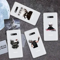 tokyo ghoul suave anime phone case transparent for samsung galaxy a s 7 8 11 21 50 30 81 51 90 5g 20 e ultra m60s