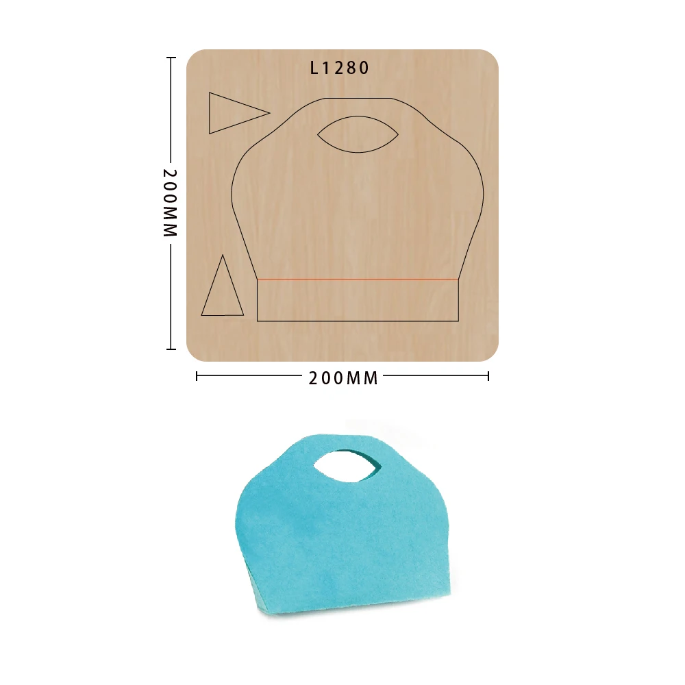 

Hand-made cut mold Bag decoration cutting knife mould stamping machin leather stamp Suitable for big shot sizzix machines