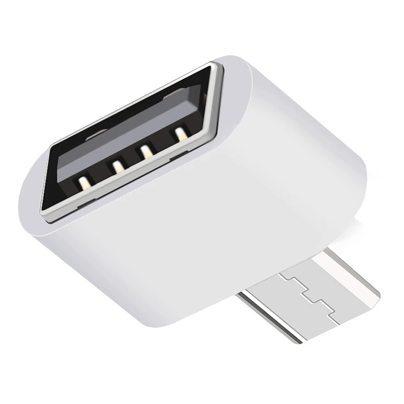 1PCS Mini OTG Cable USB OTG Adapter Micro USB To USB 2.0 Converter For Android Cell Phones Tablet PC GPS Systems Dropshipping
