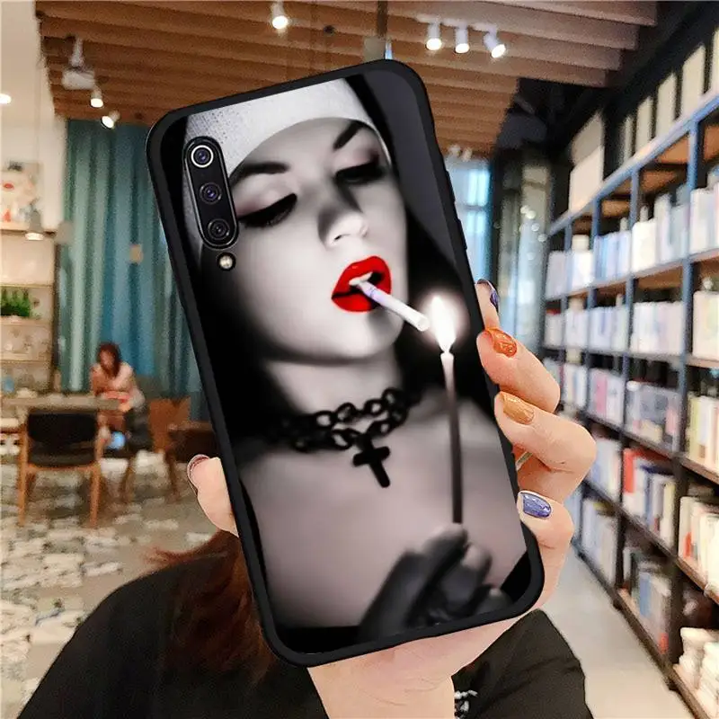 

Sister Nun Sexy Girl Phone Case For Xiaomi Redmi 7 9t 9se k20 mi8 max3 lite 9 note 8 9s 10 pro