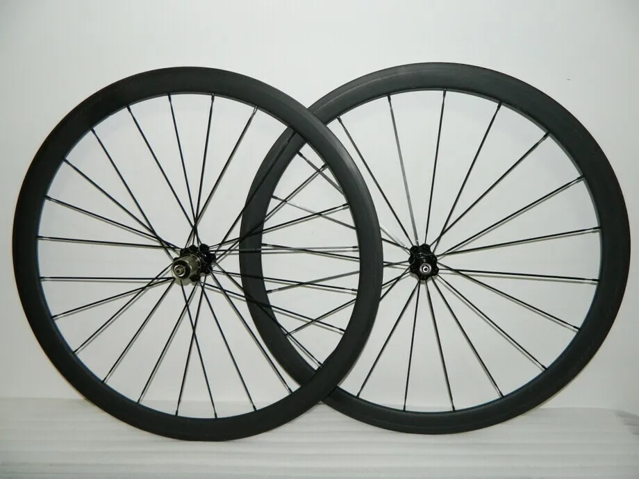 

404 road bike carbon wheels 3k matt 700C clincher bicycle wheelset v brakes basalt surface 303/808 or 454 cycling wheels bike