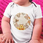 Комбинезон Eeyore Roo, для мальчиков и девочек, с коротким рукавом, с изображением поросенка, кролика, Винни-Пуха, мягкий, летний