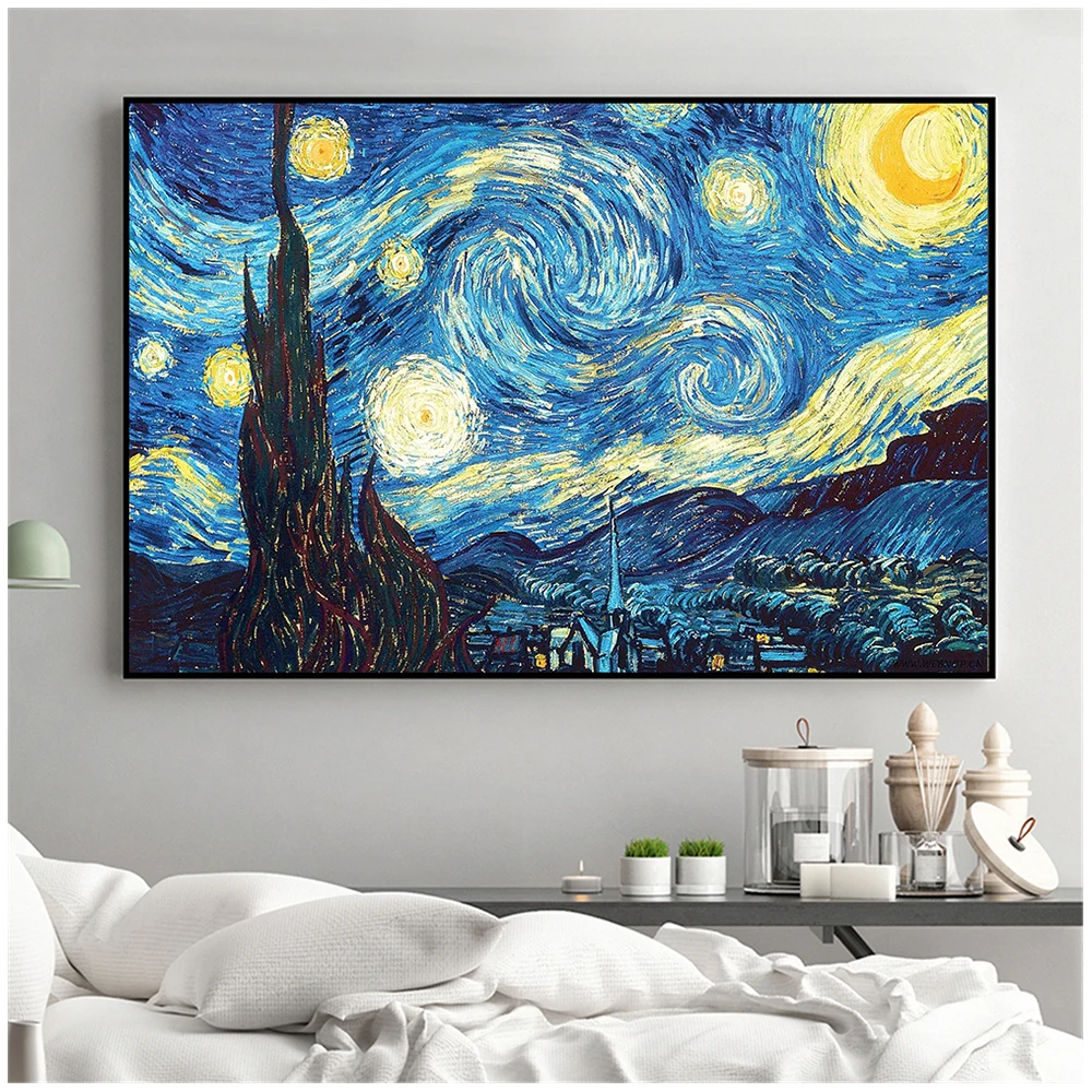 

Famous Painter Vincent Van Gogh Series 5D DIY Diamond Painting Cross Stitch Kit Home Decor Crafts
