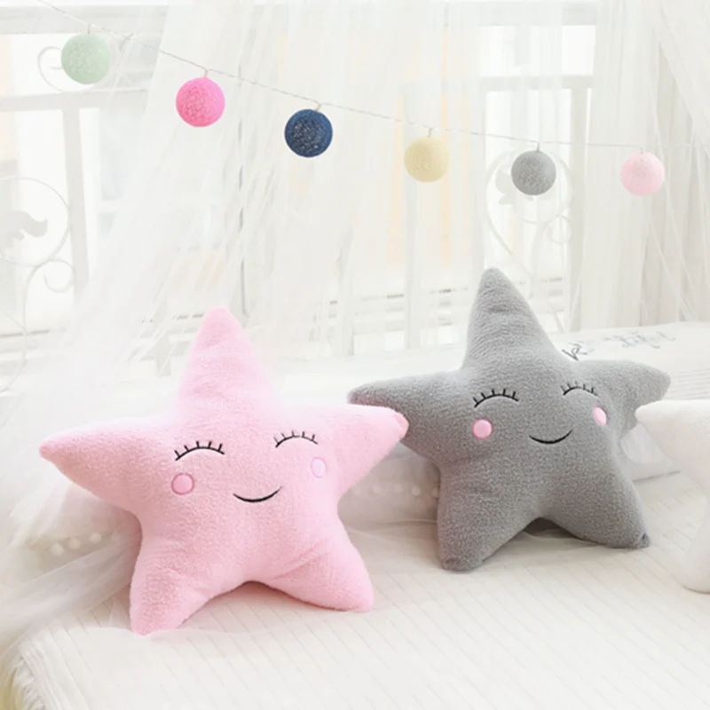 Облако Луна Звезда капля плюшевая подушка мягкая Kawaii облако Мягкие плюшевые