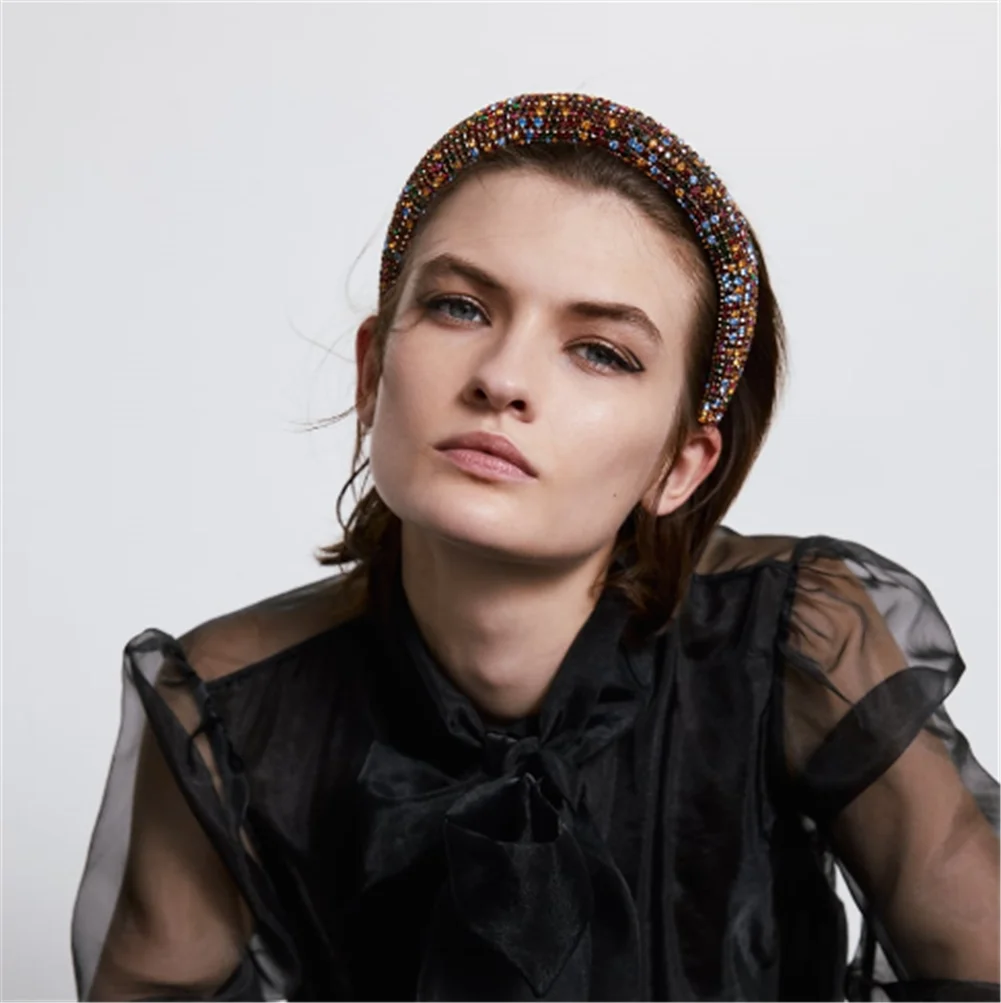 2019 ZA Ретро ювелирные изделия богемные модные набивные повязки на голову женские