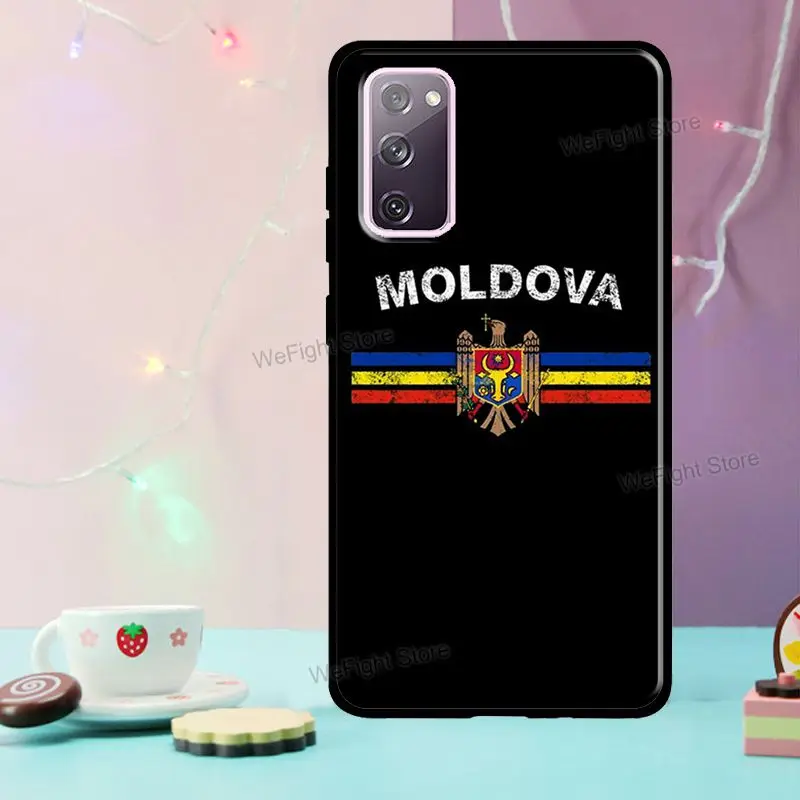 Флаг Молдовы для Samsung S20 FE S10e S8 S9 Plus S10 Lite чехол Galaxy Note 20 Ultra 10 9 чехол|Бамперы| |