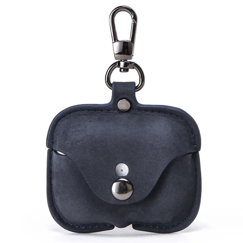 

Funshion Lab leather wireless earphone protective cover case For airpods pro3 case with keychain Headphone cover