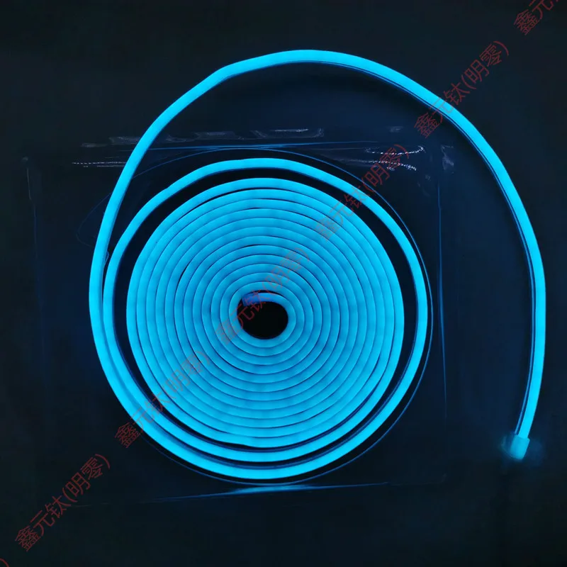 12V неоновый светильник светодиодной ленты 6 мм узкий 120 светодиодов/м высокий ed