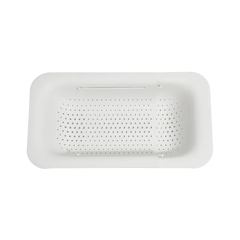 

1 PC Drain Basket Sink Rack Retractable Plastic Sink Drain Rack Kitchen Supplies Sink Wash Basket