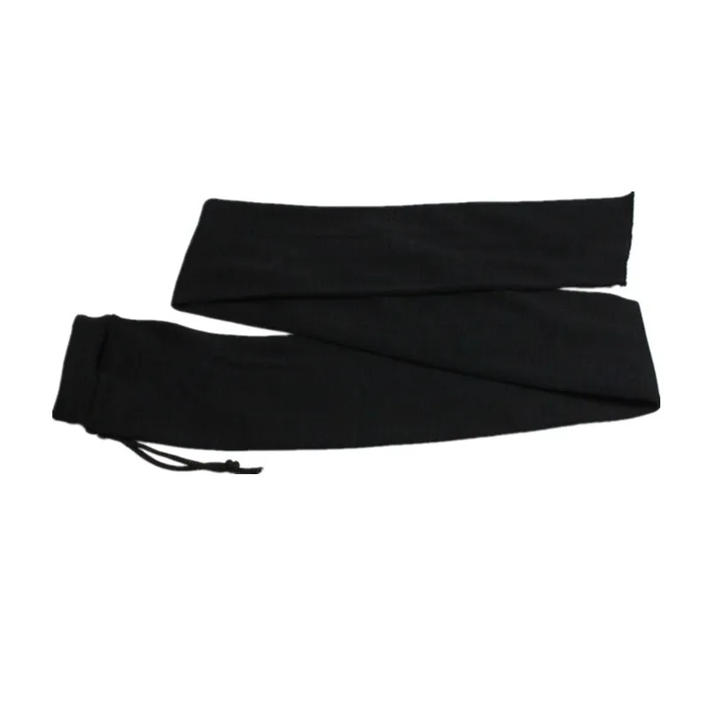 Black Color 5" силиконовые обработанные пистолет носок полиэстер винтовка пистолет Удочка носки 135 см Защитная крышка сумка чехол тактическая охотничья сумка - Цвет: Black Color