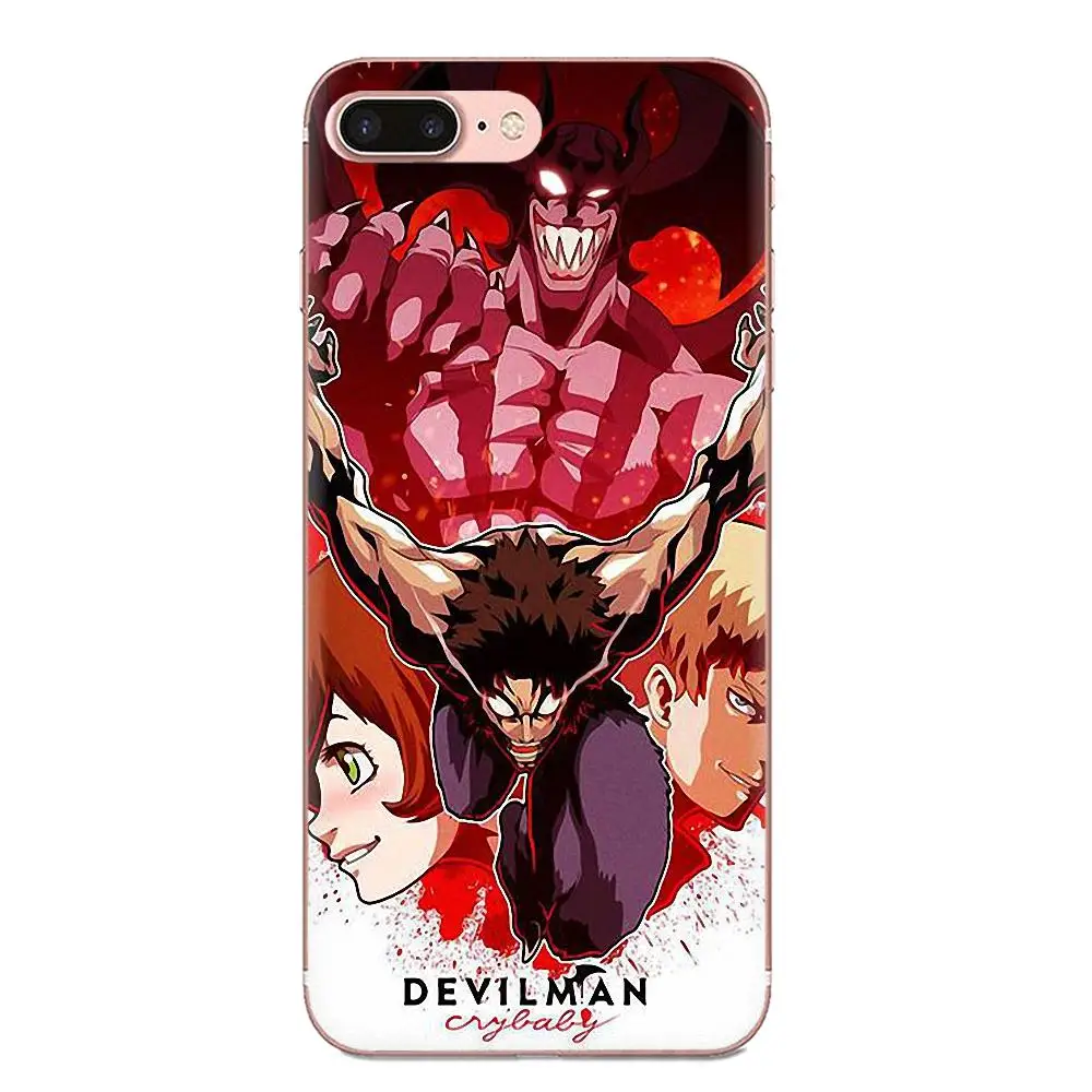 Вертикальный чехол для телефона Devilman Crybaby iPhone SE2020 11 Plus Pro X XS Max XR 8 7 6S SE 4S 5 5C|Бамперы|