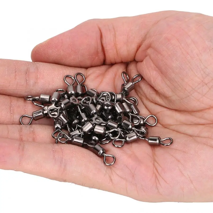 Трехходовой поворотный Соединитель 20 шт./лот 3 ходовые Вертлюги для рыбалки