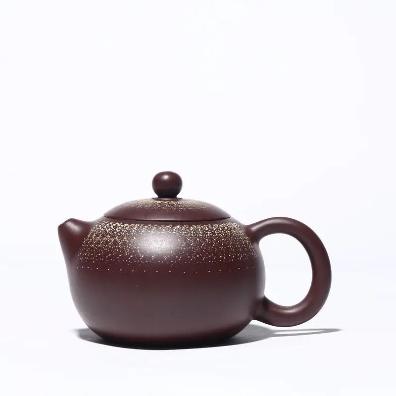 

Zisha teapot boutique Yixing famous handmade Xishi teapot 200ml quality gift box packaging