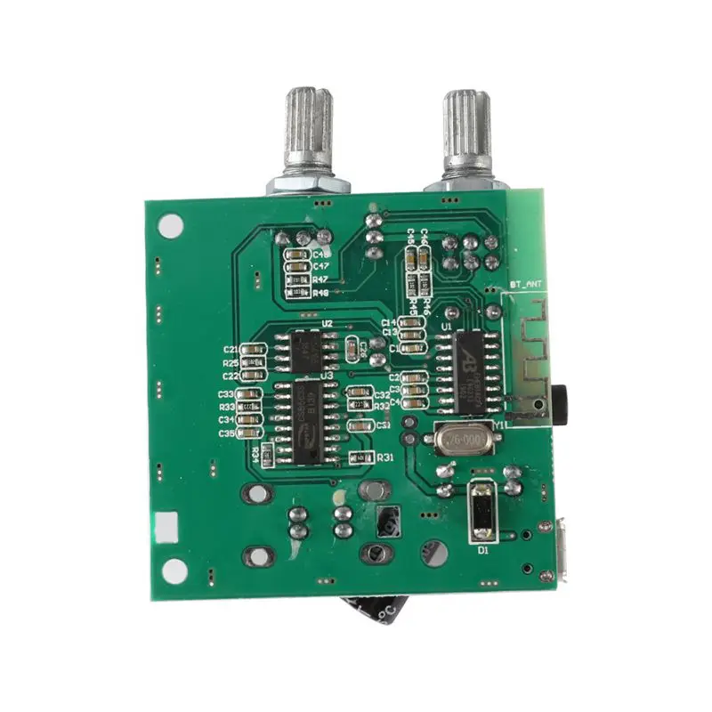 Плата усилителя 5 В 2 1 каналов цифровой аудиомодуль для Bluetooth полнотональный