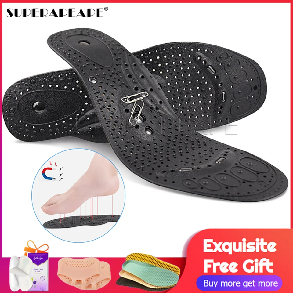 Магнитные массажные стельки для мужчин и женщин терапевтические похудения