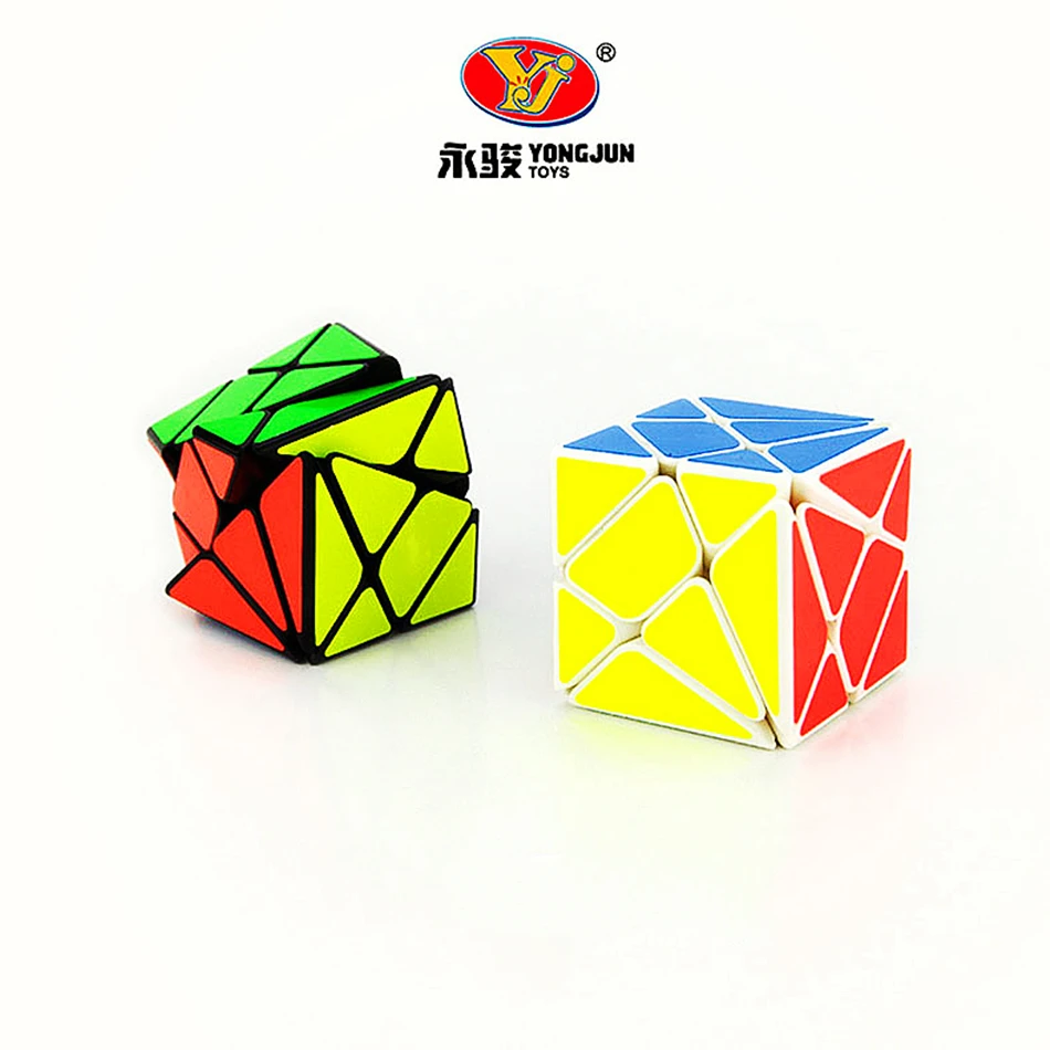 

Yongjun New Axis 3x3 Strange-shape Magic Cube Adult Puzzle Speed Professional Smooth Cubes Kids Educational Toys Gift