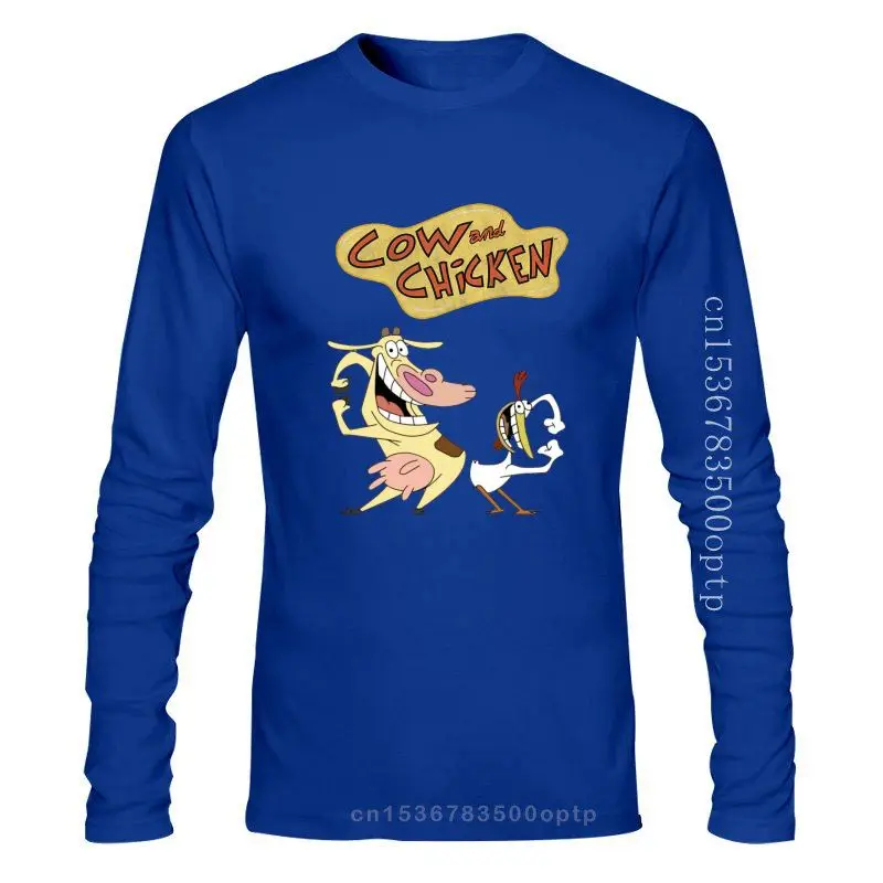

New Cartoon Cow And Chicken V1 David Feiss Tv Series Animated Shirt All Sizes S-3Xl Gift Funny Tee Shirt