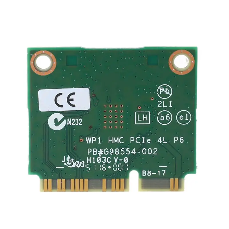 

Mini PCI-e Wifi Wireless Laptop Card Dual Band for Intel 3160 3160HMW 802.11ac