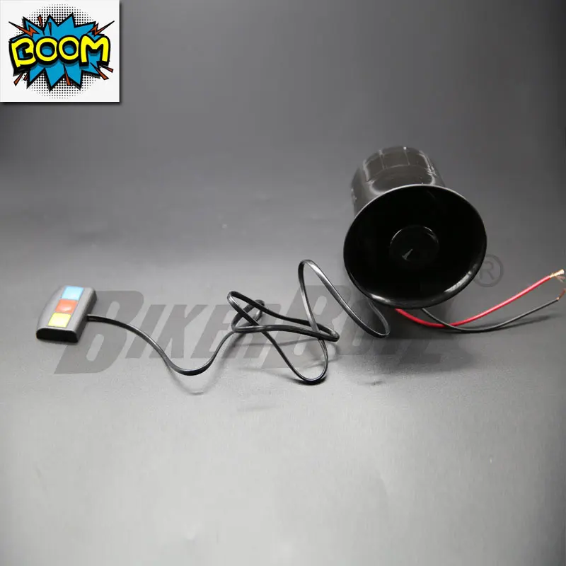 Звуковая сирена для сигнализации 12 В авто мотоцикл 3-тоновая Сирена Громкий