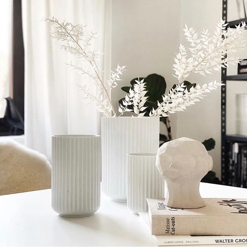 Высушенные цветы в скандинавском стиле натуральные листья серебряного кедра для