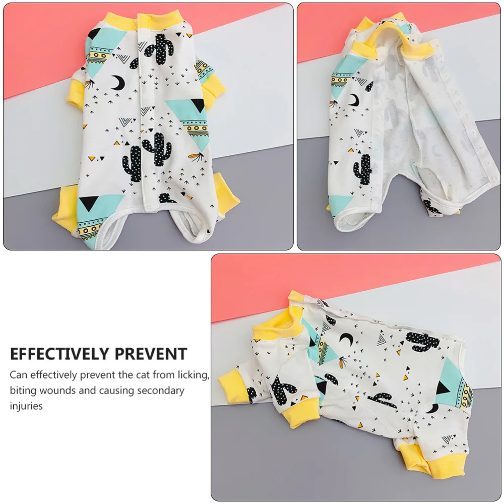 

Pattern Pet Recovery Suit Pet Wound Protector Pet Skin Diseases Suit