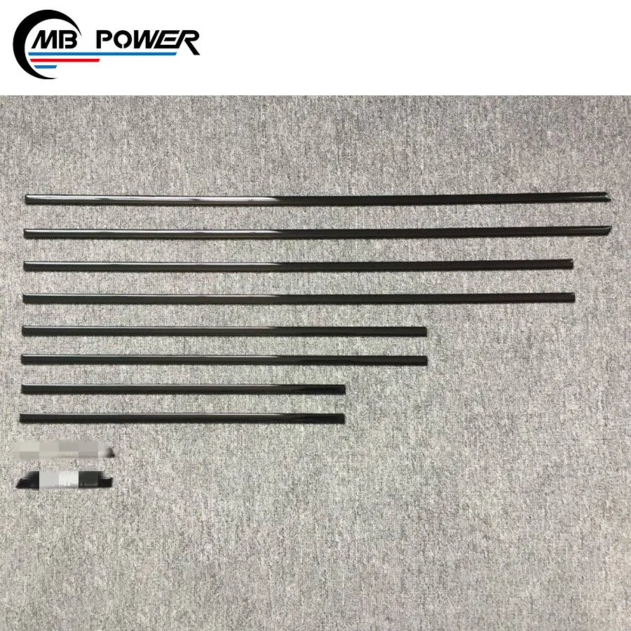 

G class w463 G63 side molding trim for G350 G400 G500 G55 G63 G65 sliver black golden side molding trim kit with logo