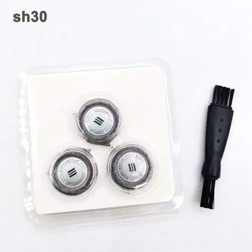 3pcs Shaver Blade Razor Replacement Shaver Head for Ph-Norelco SH30/52 Series 1000 2000 3000 HQ64 PT720 PT724 S5010 PT722