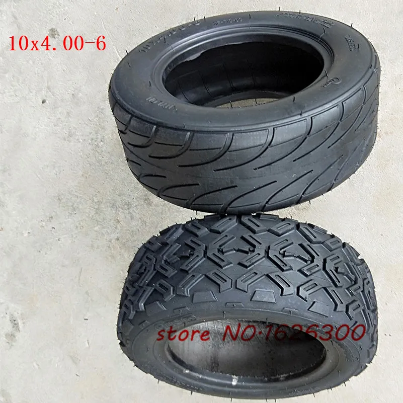 10X4.00 6 10*4 00 бескамерные вакуумные шины для Harley Electric Citycoco Scooter Go Karts ATV Quad Bike OFF