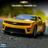 welly 124 chevrolet camaro zl1 alloy car model car simulation decoration car collection gift toy die casting model boy toy car