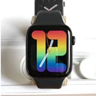 Оригинальные Apple Watch Series 3 iWatch GPS 38 мм42 мм черный алюминиевый чехол спортивный ремешок Смарт-часы