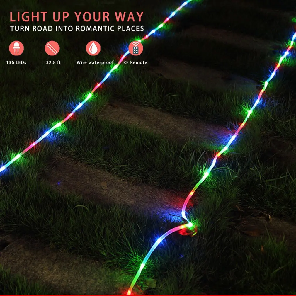 

ICOCO Indoor Outdoor Copper Wire Decorative String Lights 30m 300 Lights Copper Wire Lamp Waterproof Durable Lights