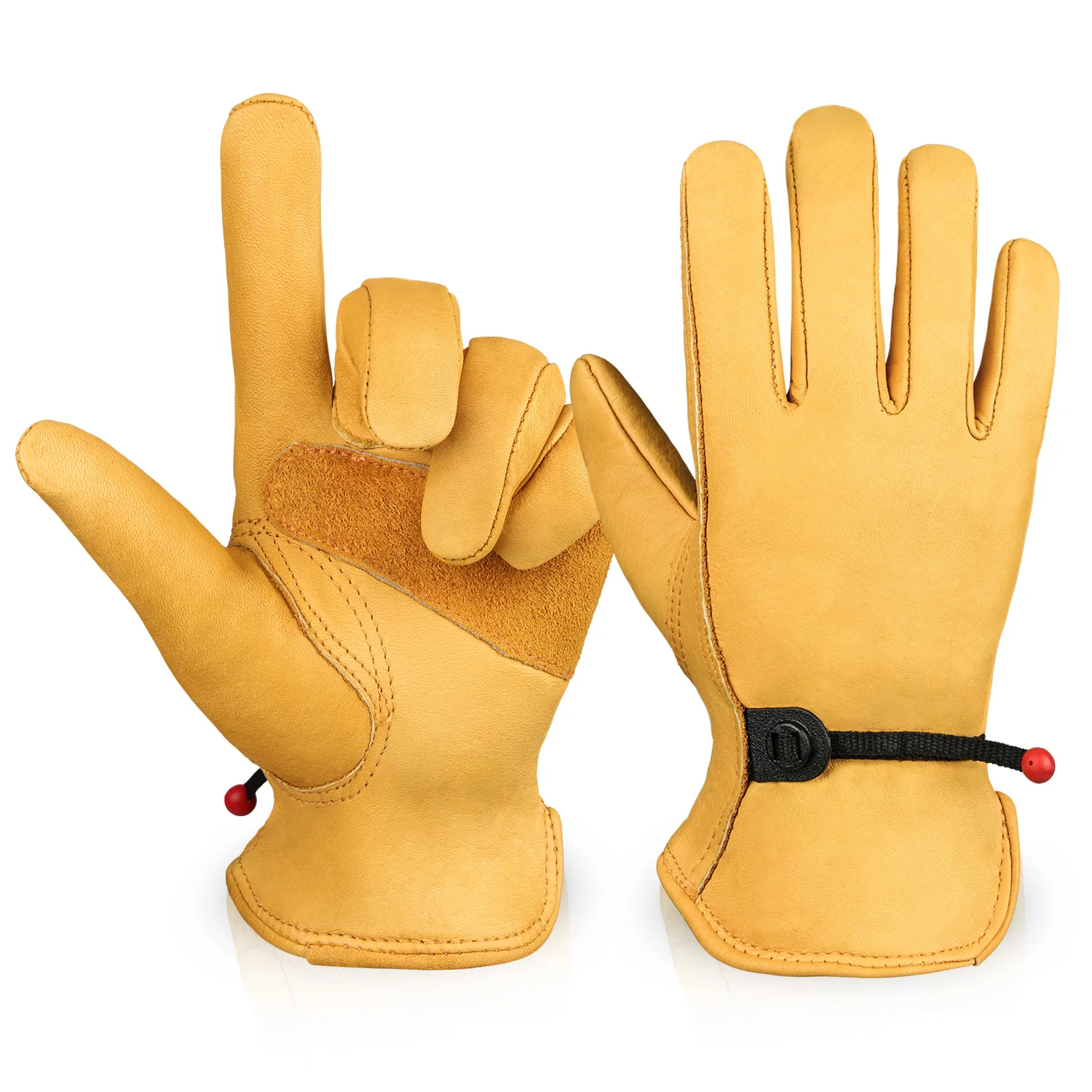 OZERO New Genuine Leather Cowhide Motorcycle Gloves Moto Water Resistant Touch Screen Non-slip Motorbike Riding | Спорт и