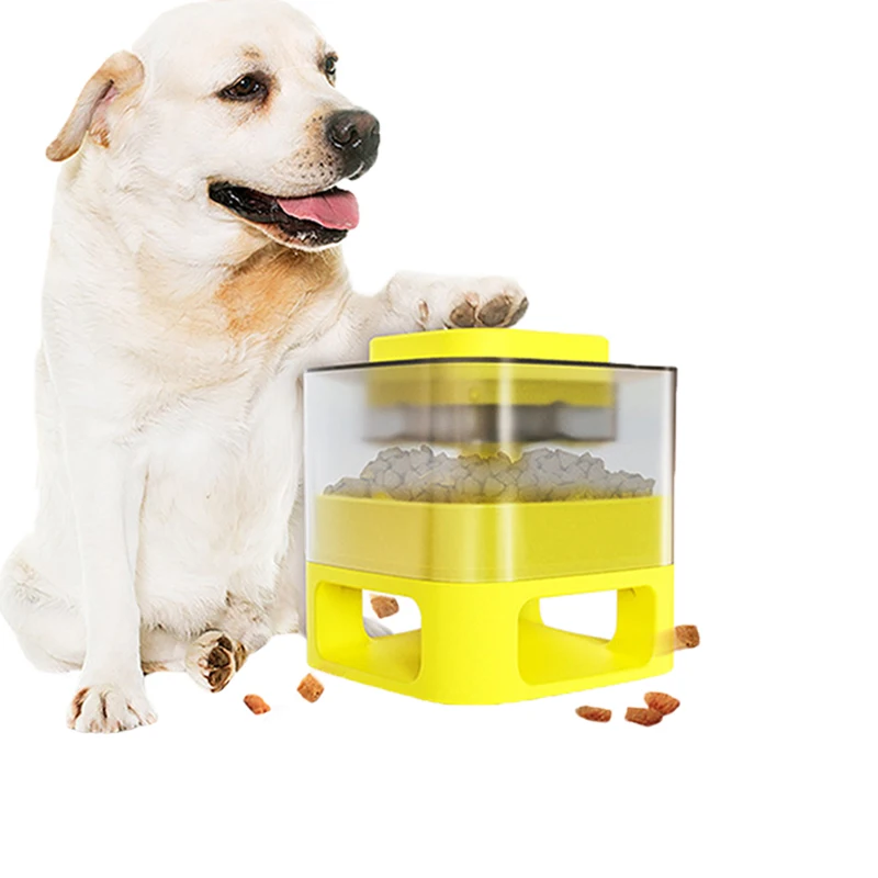 

Dog Toy Feeders to Protect Pets Stomach Health Pet Dog Cat Bowls Food Spills Educational Round Catapults for Slow-Food Toys 2021