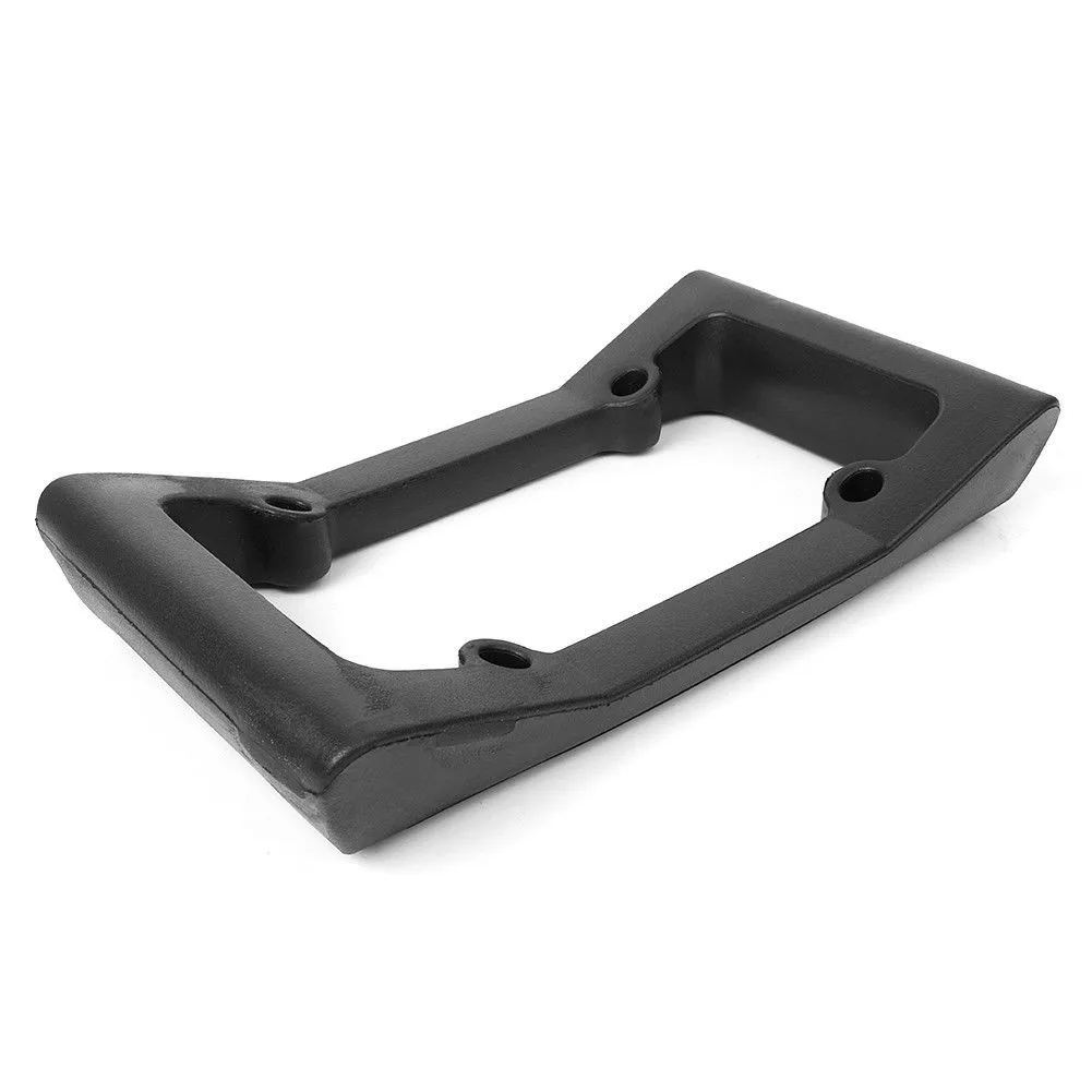 Автомобильная черная защита переднего бампера рамка для номерного знака из ЭВА