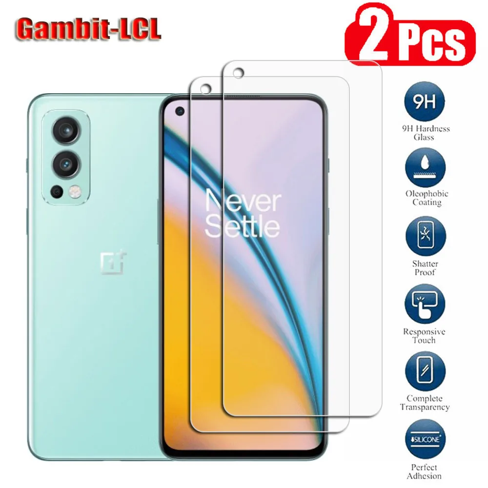 Оригинальное защитное закаленное стекло HD 9H для OnePlus Nord 2 5G 6 43 дюйма Nord2 DN2101 DN2103