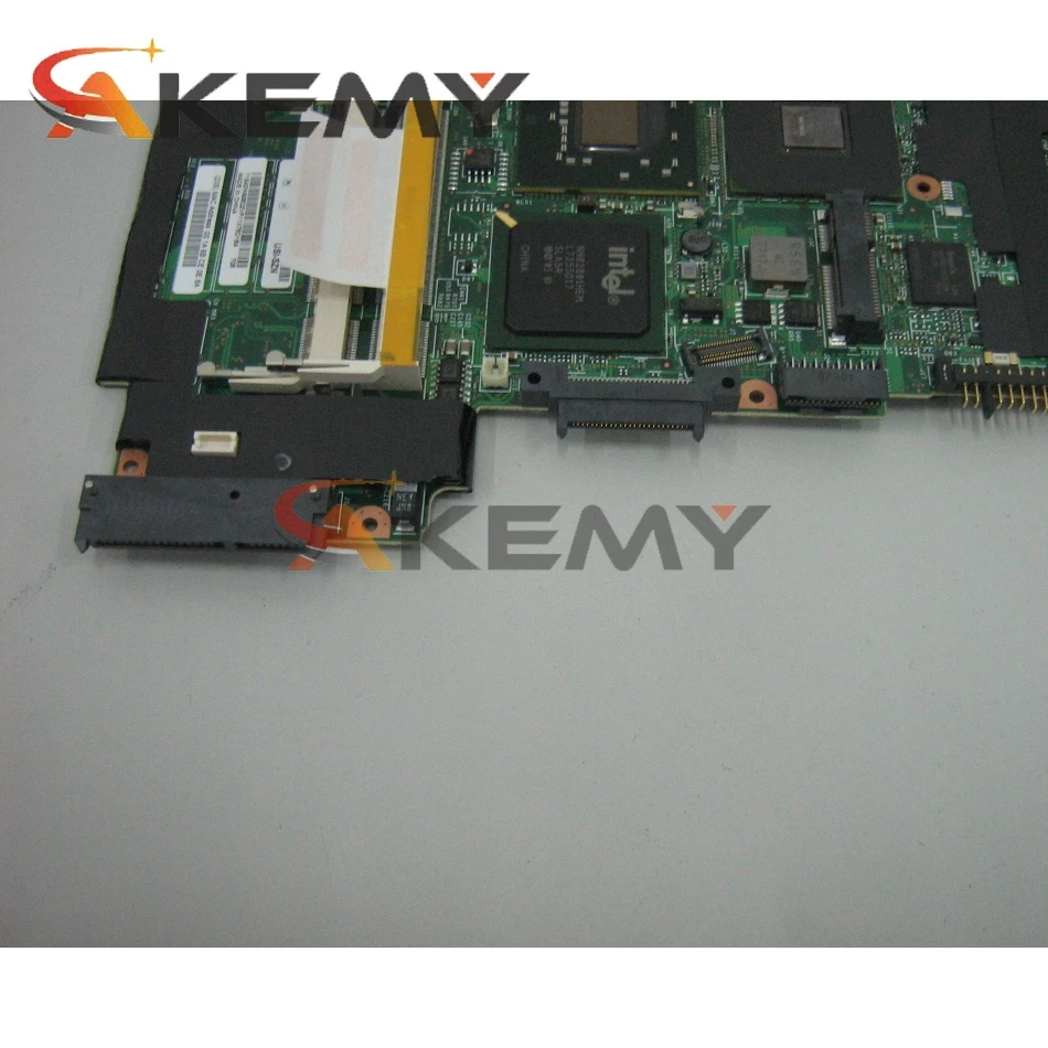 

Akemy For Lenovo Thinkpad T60 Laptop Motherboard 14.1 Inch 42T0120 44C3977 945PM DDR2 Mobility Radeon X1300 GPU Free CPU